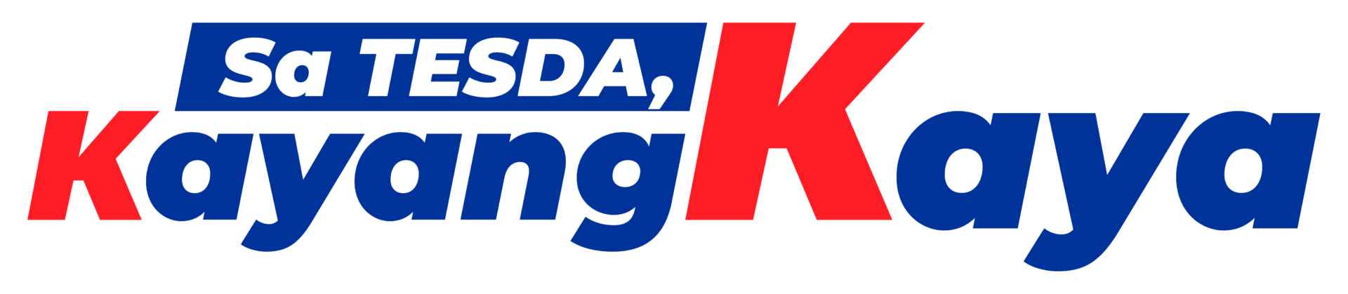 Sa TESDA Kayang Kaya logo